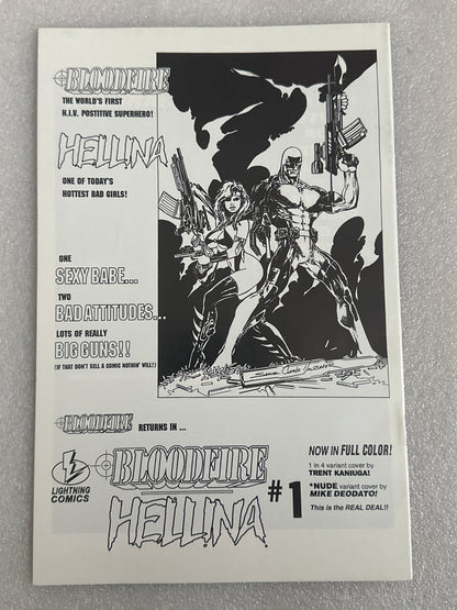 Hellina Kiss of Death #1 Lighting Comics 1995