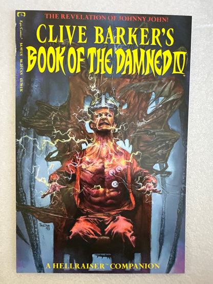 Clive Barker's Book of the Damned IV Epic Comics 1993