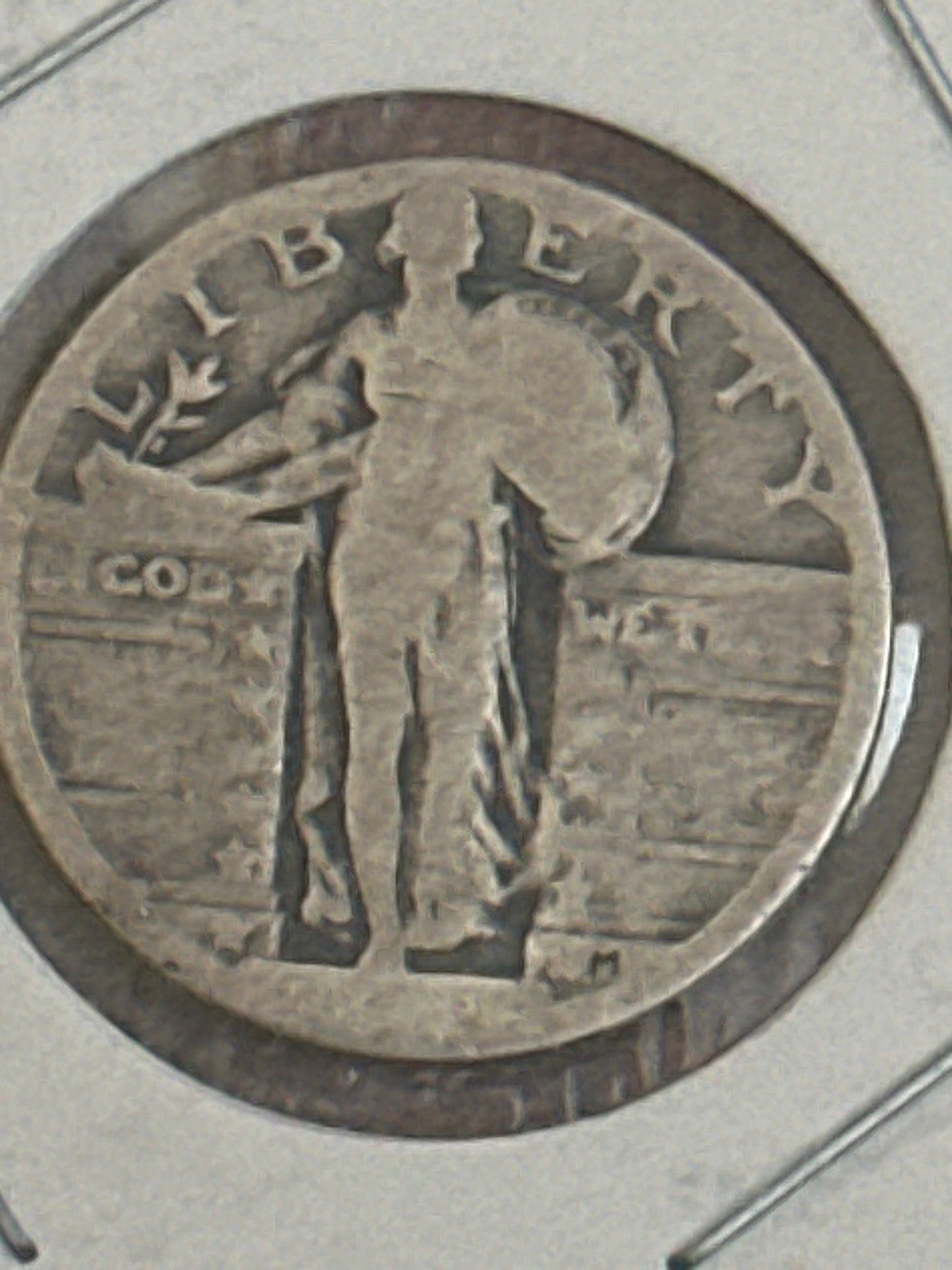 1921 standing liberty silver quarter