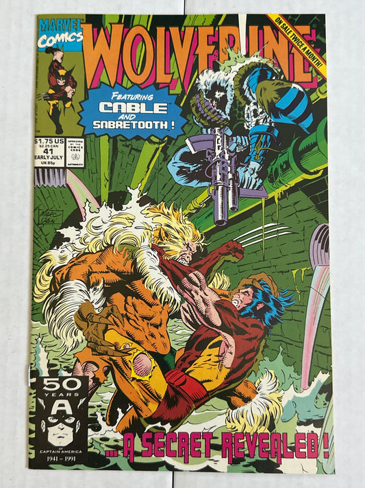 Wolverine #41 First Series Marvel 1991