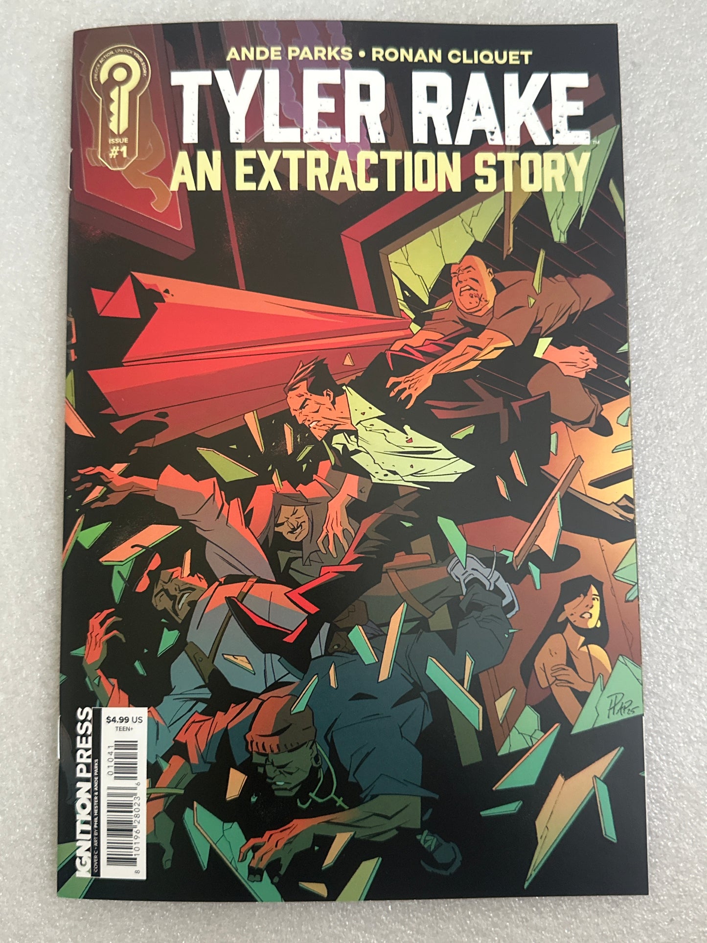 Tyler Rake An Extraction Story #1 1:10 Variant Ignition Press 2026