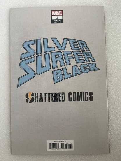 Silver Surfer Black #1 Shattered Comics Variant Marvel 2019