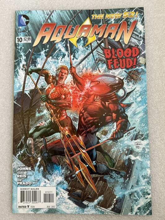 Aquaman #10 New 52 DC 2012