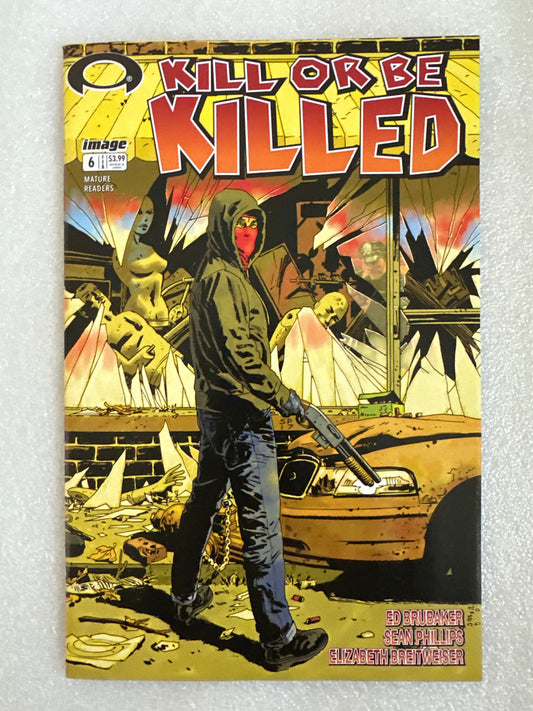 Kill of be Killed #6 Walking Dead Homage Variant Image 2017