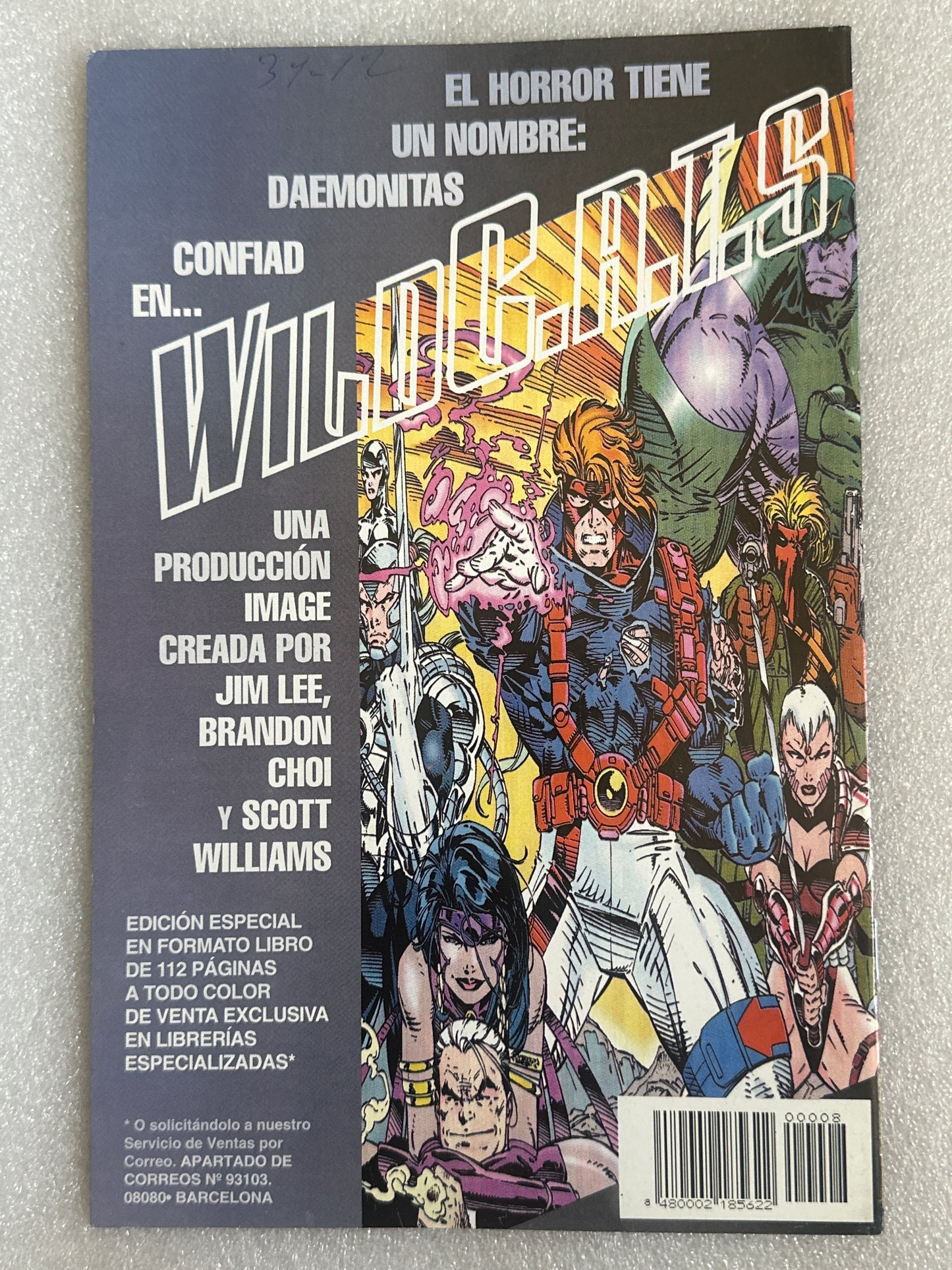 Spawn #8 Spain Variant World Comics (Image) 1994