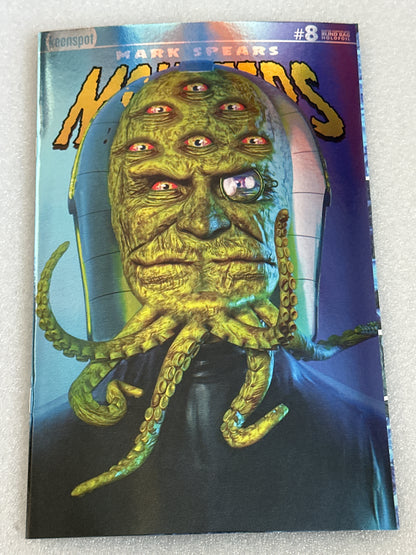 Mark Spears Monsters #8 cover A44 1:300 virgin foil