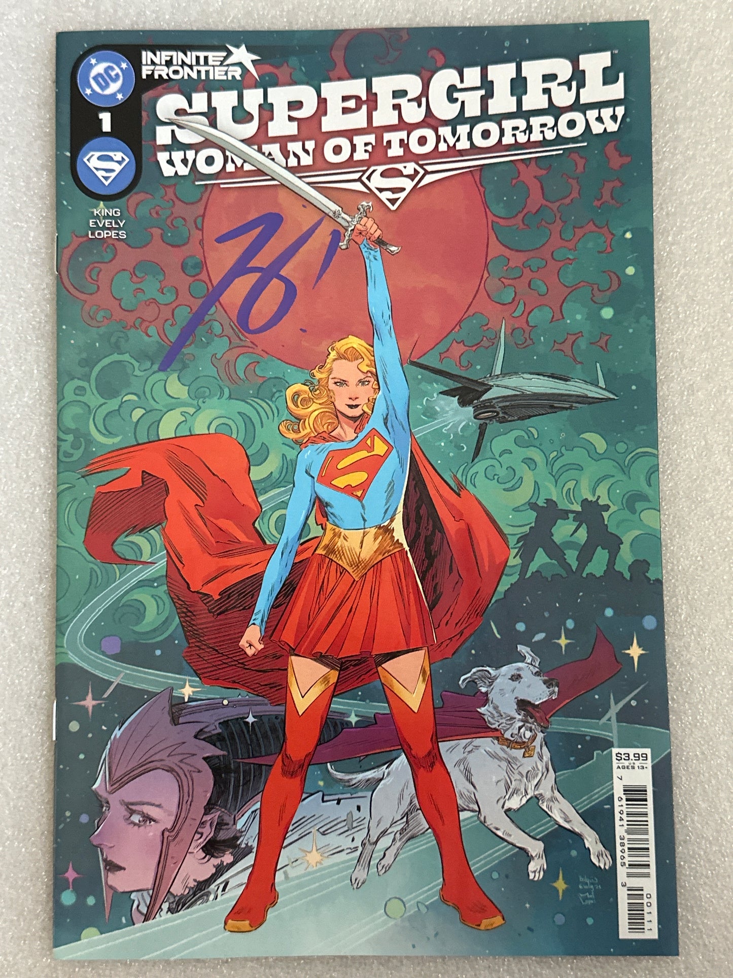 Supergirl Woman of Tomorrow #1 Signed Tom King DC 2024