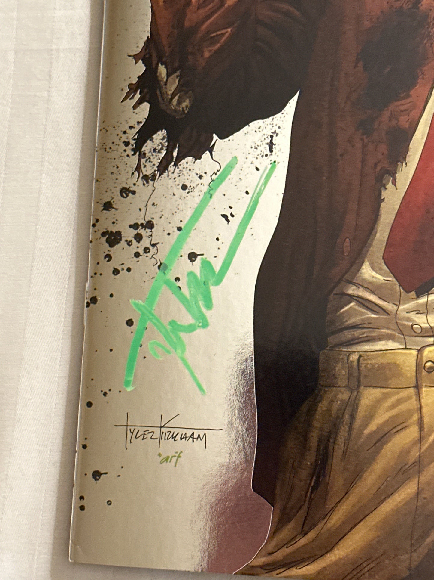 Absolute Batman #19 Kirkham Foil Variant Signed DC 2026