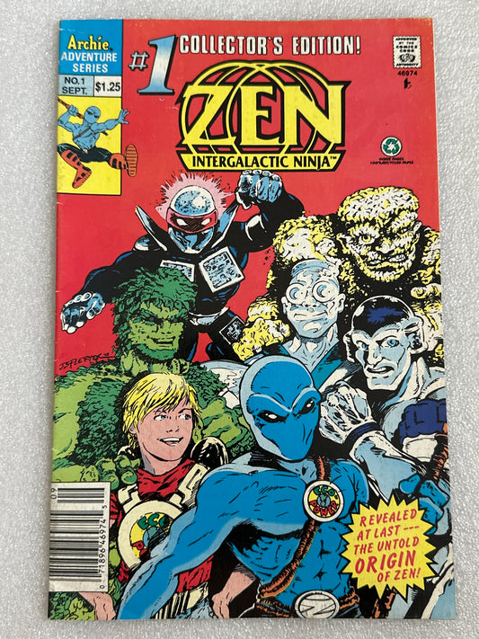 Zen Intergalactic Ninja #1 Archie 1992