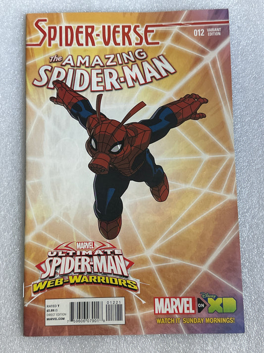 Amazing Spider-Man #12 Spider-Ham Variant Marvel 2015