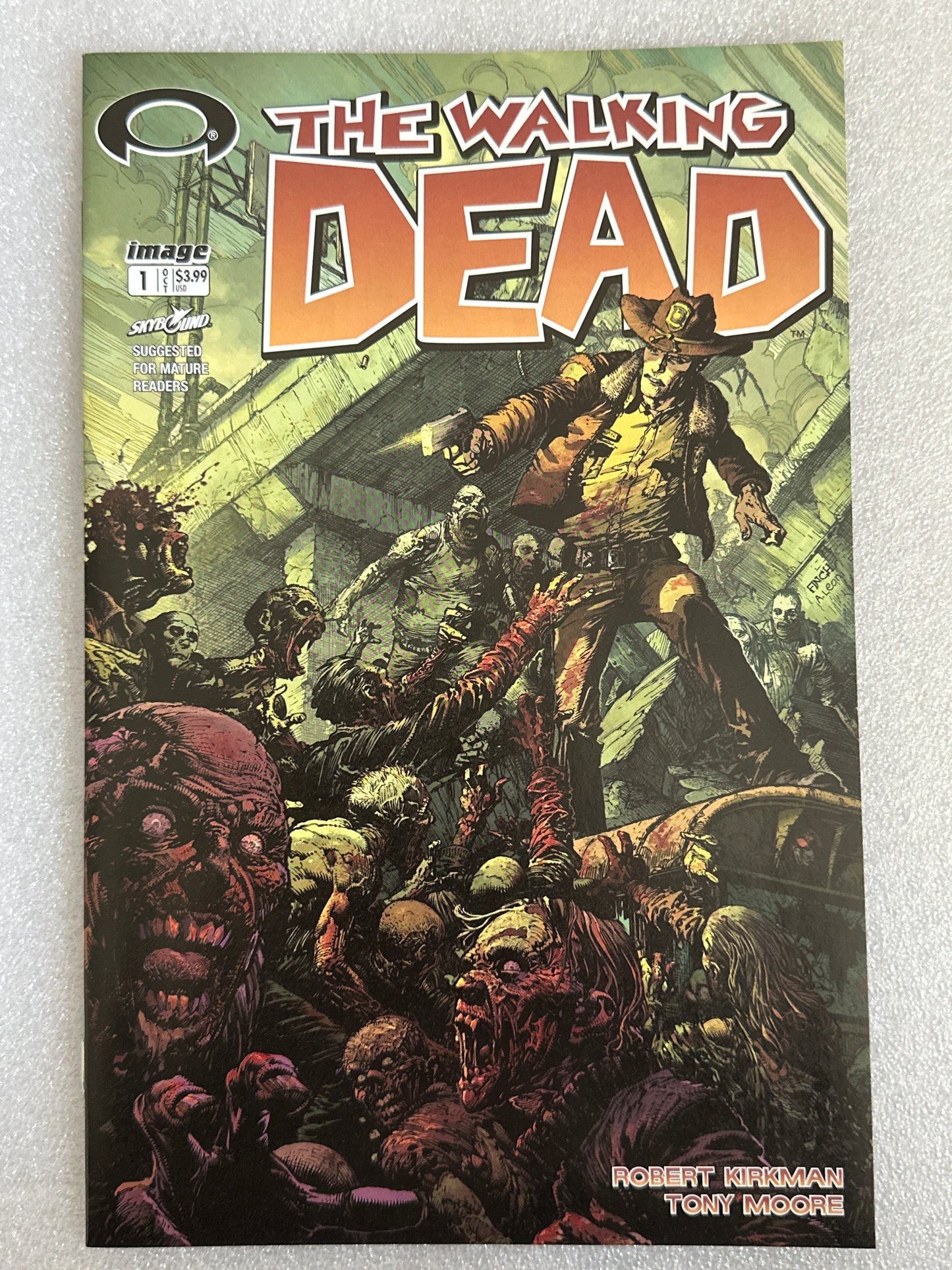 The Walking Dead #1 15th Anniversary Variant Image