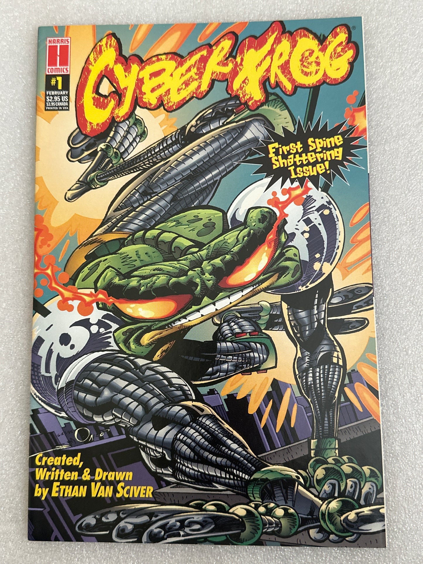 CyberFrog #1 Harris Comics 1996