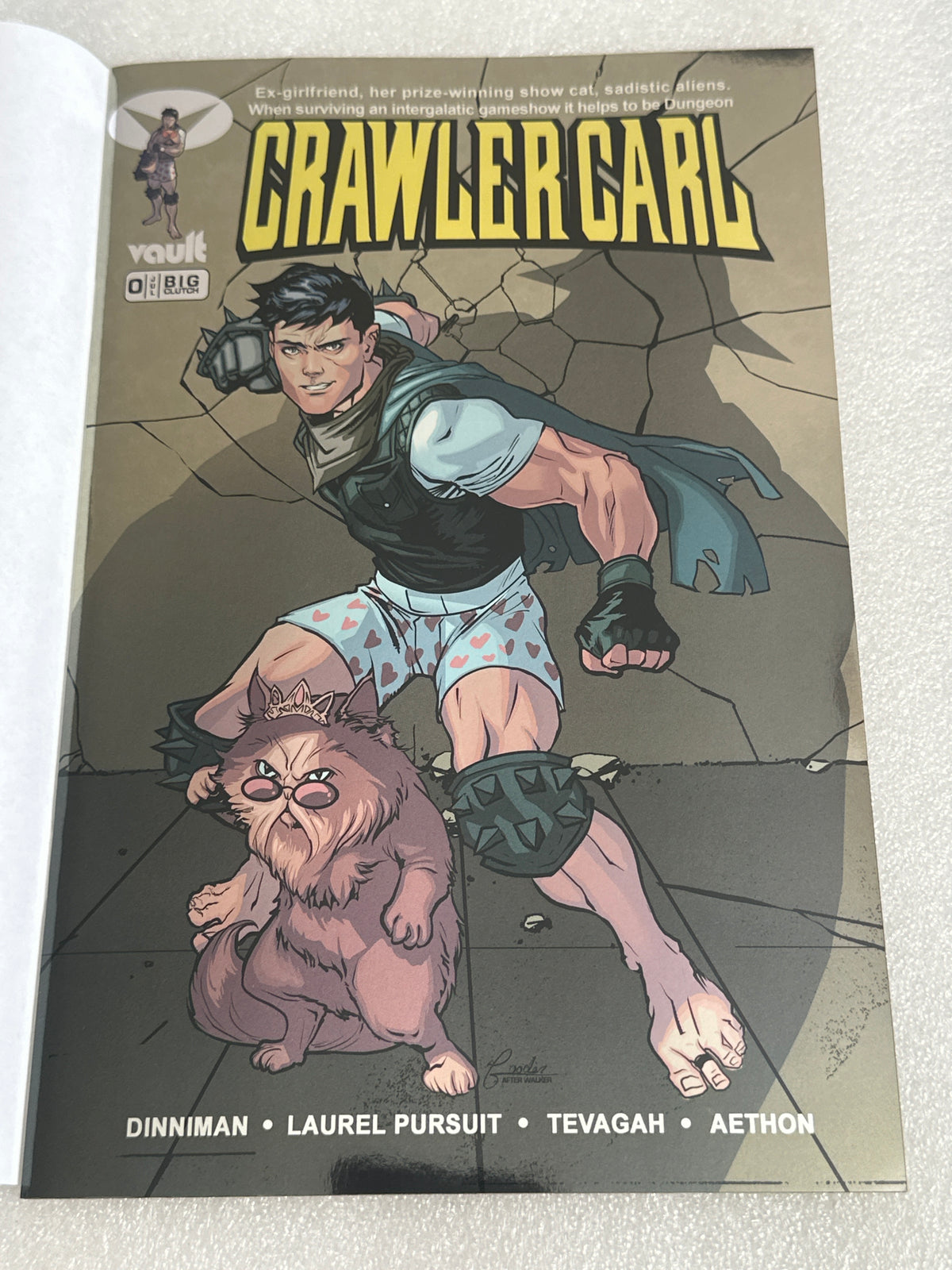 DUNGEON CRAWLER CARL #0 Gooden Invincible SDCC Full Foil Variant Vault 2026
