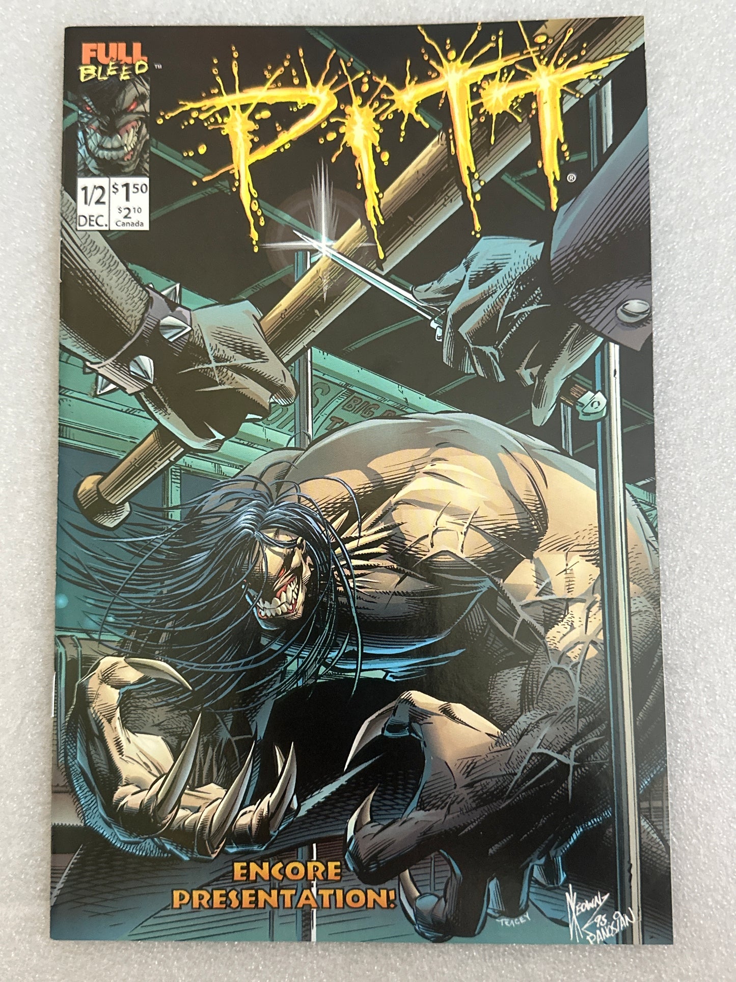 Pitt #1/2 Full Bleed Comics 1995