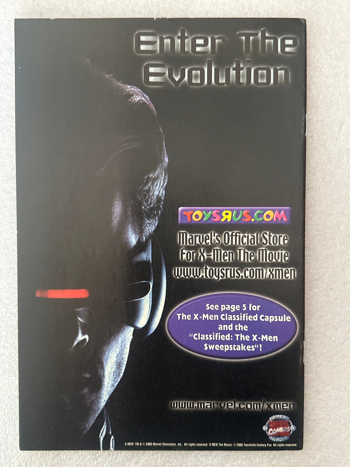 X-Men The Movie Toys R Us Edition Marvel 2000