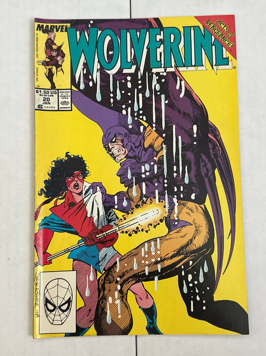 Wolverine #20 First Series Marvel 1990