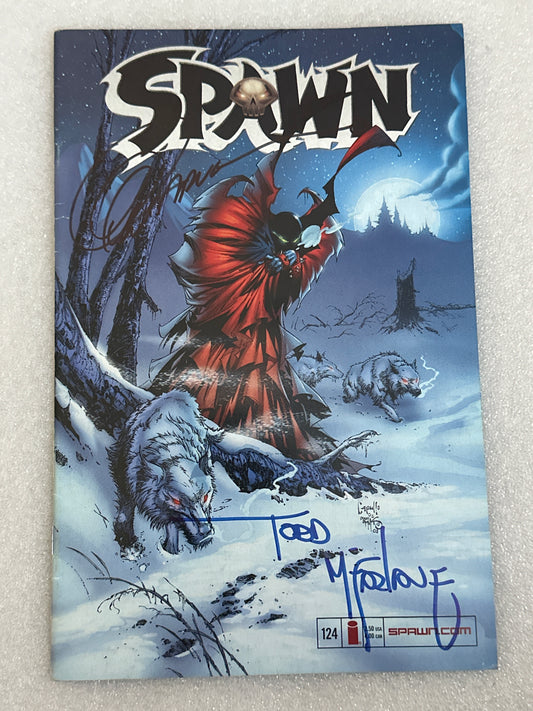 Spawn #124 Signed by McFarlane & Capulla Image 2003