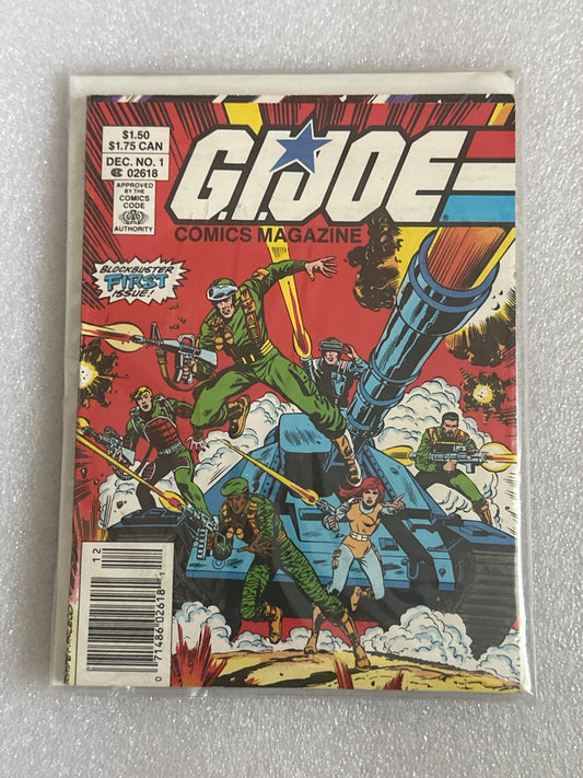 GI Joe Comics Magazine #1 Marvel 1984