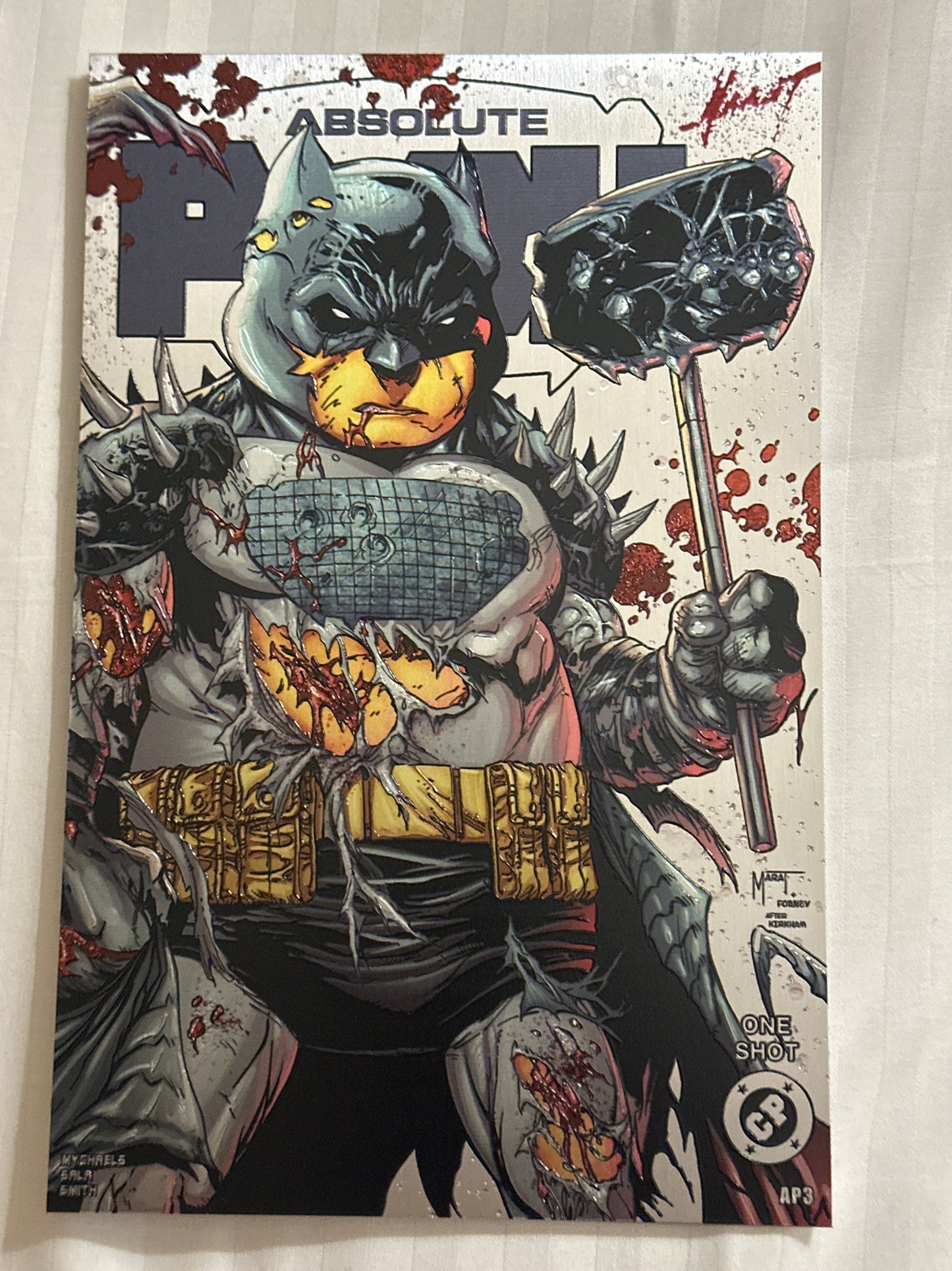 Absolute Pooh One Shot Metal Embossed AP3 Signed by Marat Counterpoint 2026