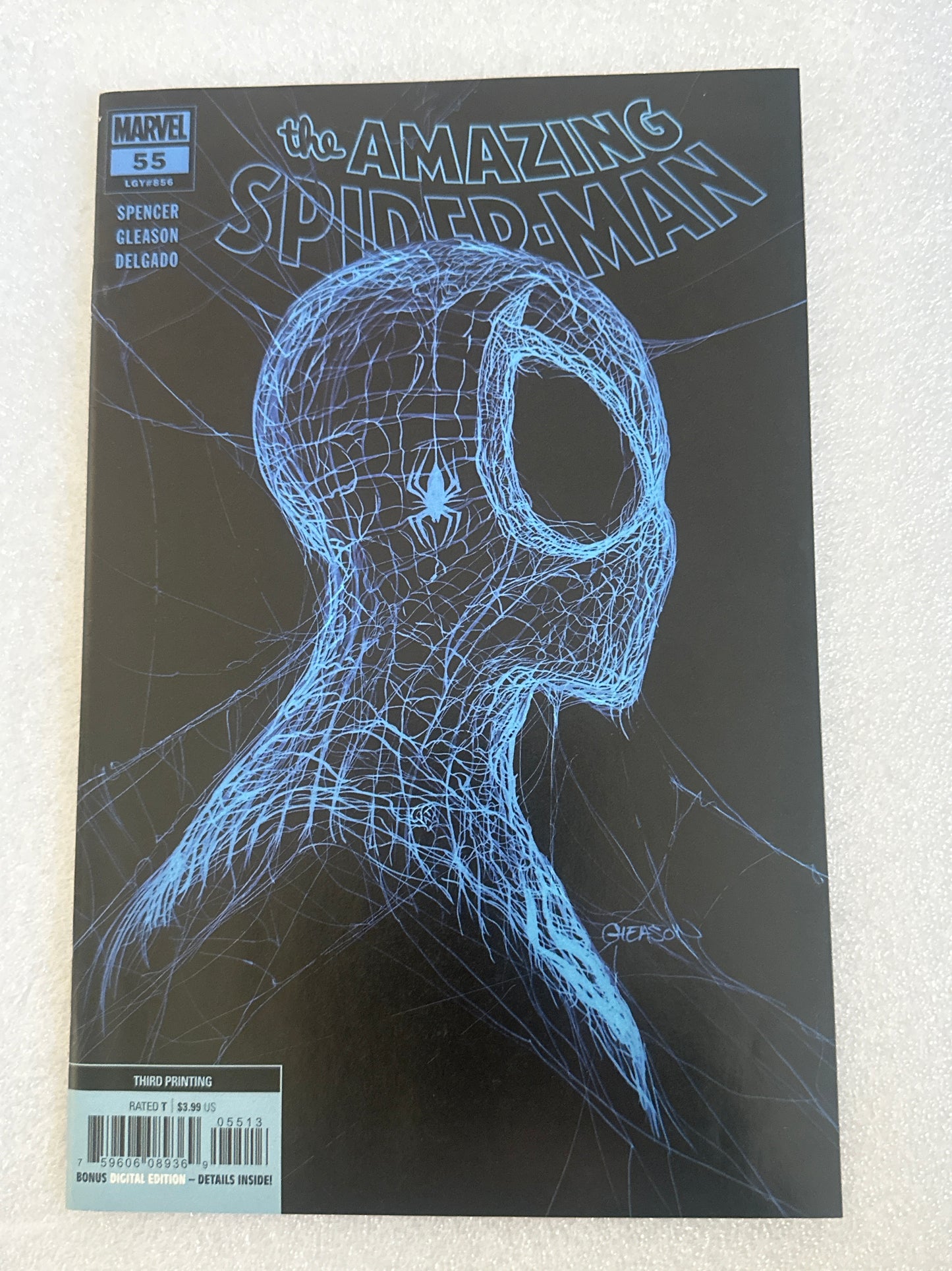 Amazing Spider-Man #55 Gleason 3rd Print Variant Marvel 2021