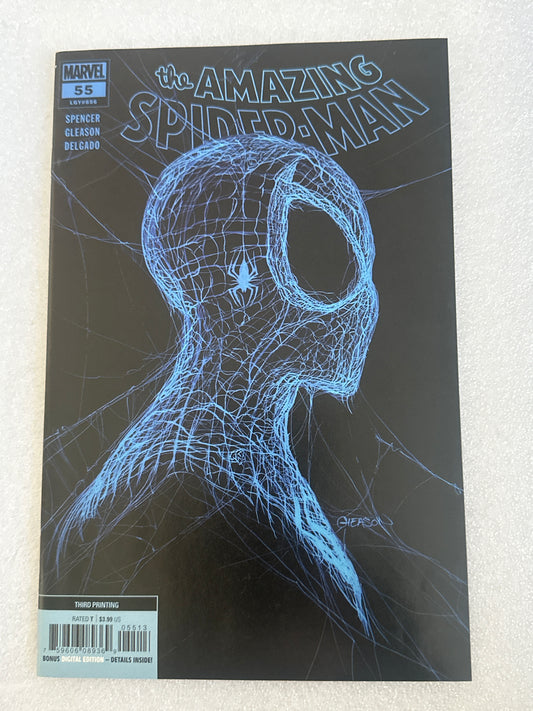 Amazing Spider-Man #55 Gleason 3rd Print Variant Marvel 2021