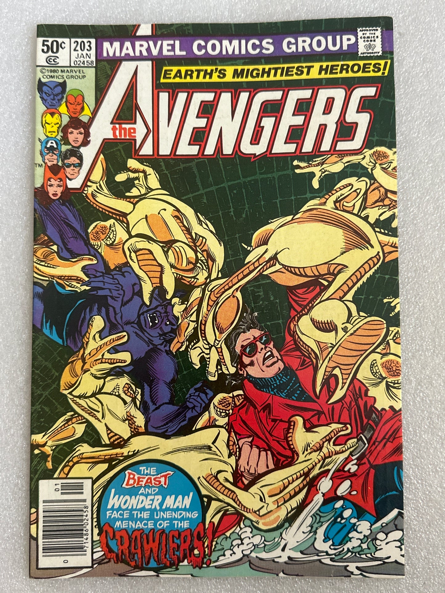 Avengers 203 Marvel 1981