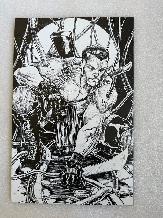 Bloodshot #1 SM1 Homage Sketch Variant Valiant 2019