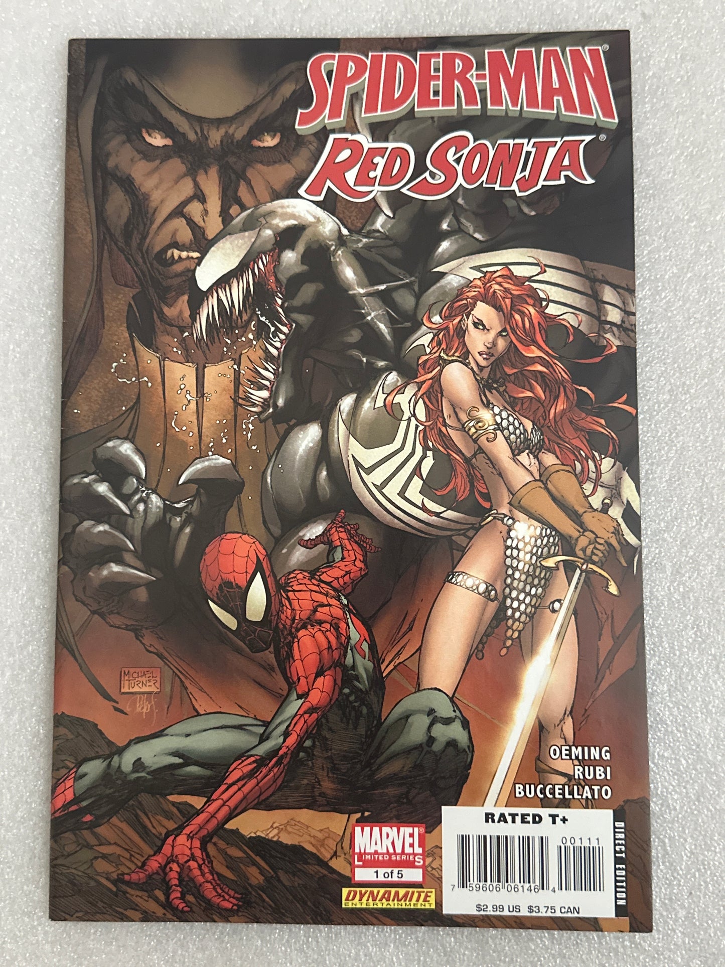 Spider-Man Red Sonja #1 Marvel 2007