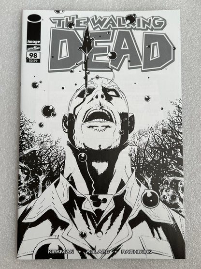 Walking Dead #98 Black & White Image 2018
