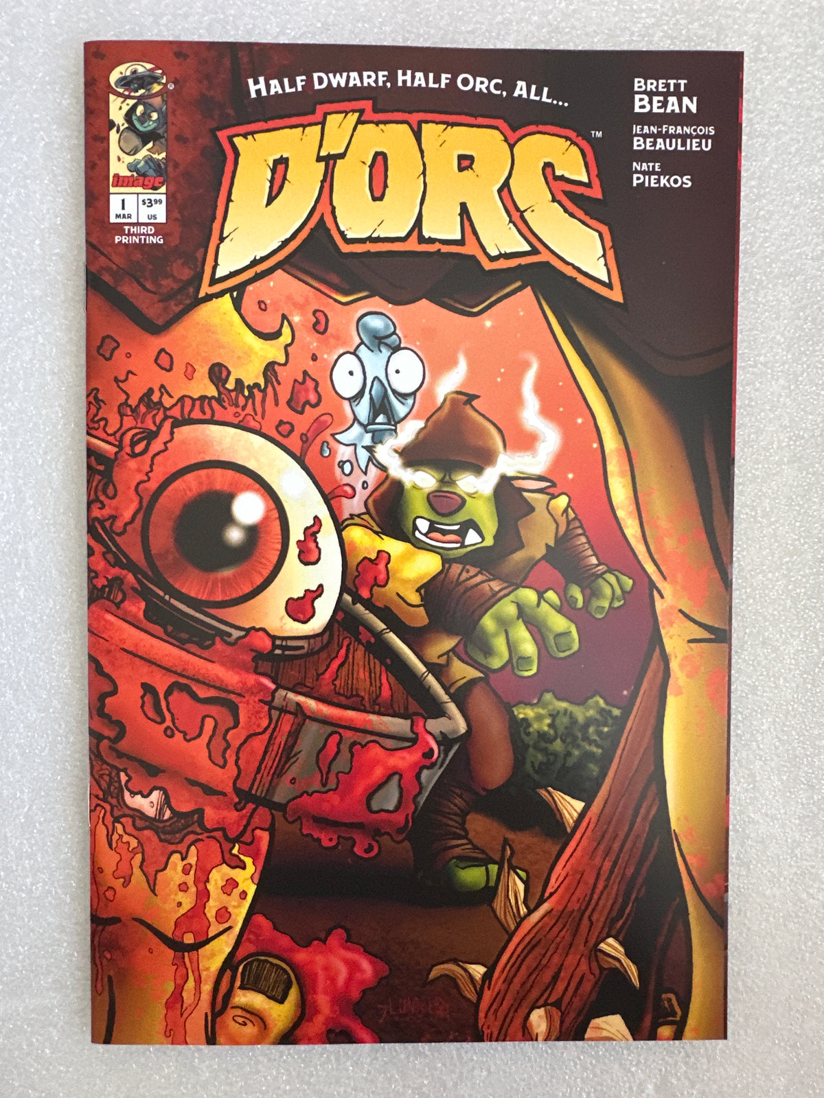 D'Orc #1 3rd Print Lundberg Variant Limited to 500 Image Comics 2026