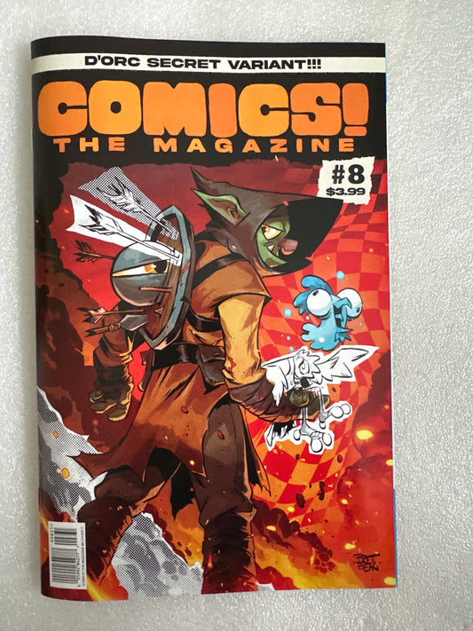Comics! The Magazine D'Orc Secret Variant!!! Prana DM 2026