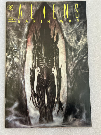 Aliens Earth War #3 Dark Horse 1990