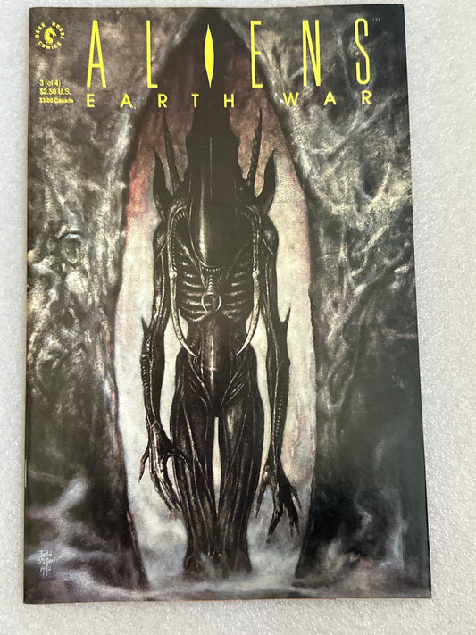 Aliens Earth War #3 Dark Horse 1990