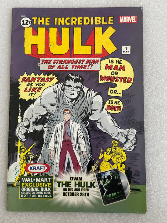 Incredible Hulk #1 Walmart Exclusive Marvel 2003