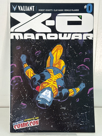 X-O Manowar #0 NYCC Var Valiant Comics 2014