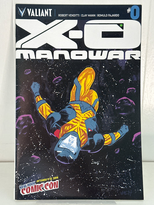 X-O Manowar #0 NYCC Var Valiant Comics 2014