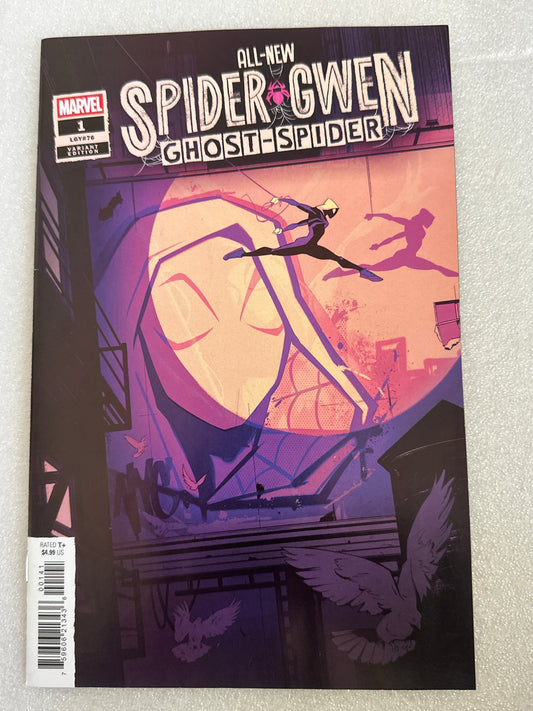 All New Spider-Gwen Ghost-Spider #1 Variant Marvel 2025