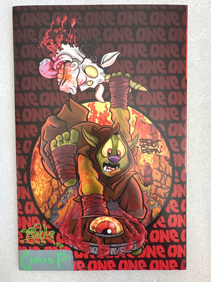 D'Orc #1 Jesse Lundberg ASM 300 Homage Triple Signed Image Comics 2026