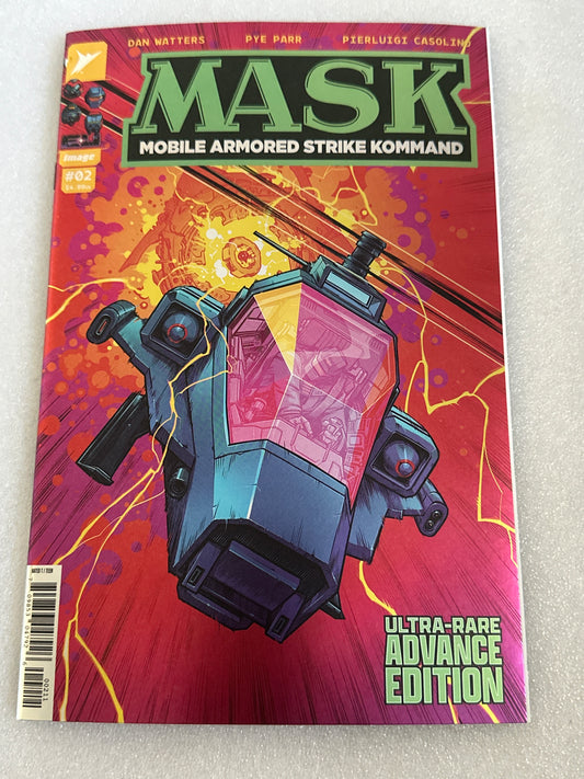 MASK #2 Ultra-Rara Advanced Edition Foil Variant Image 2026