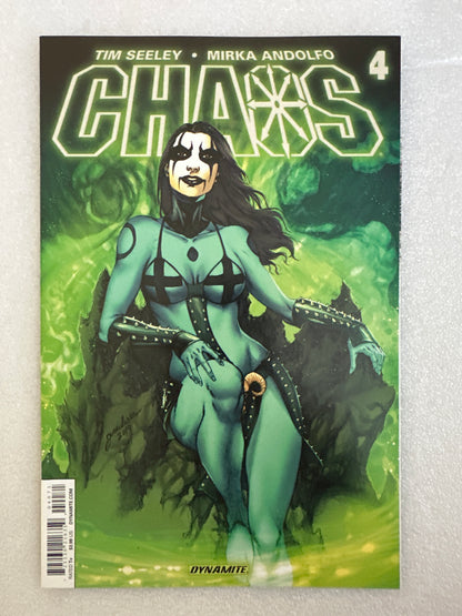 Chaos #4 Subscription Variant Cover Dynamite 2014