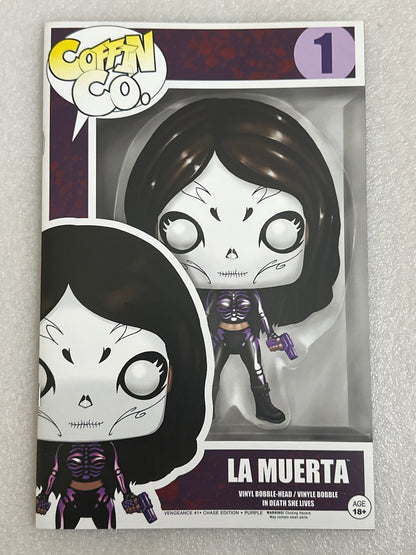 La Muerta Vengeance #1 Chase Edition Purple Coffin Comics 2020
