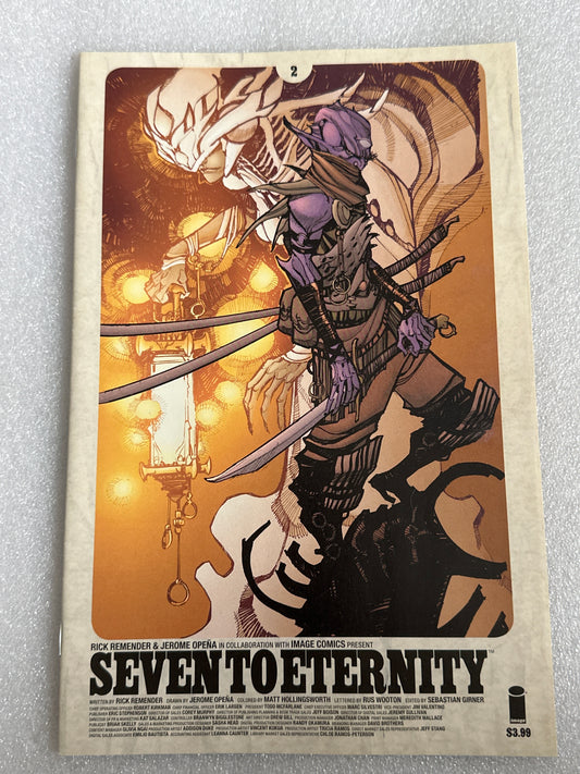 Seven To Eternity #2 Variant Image 2016