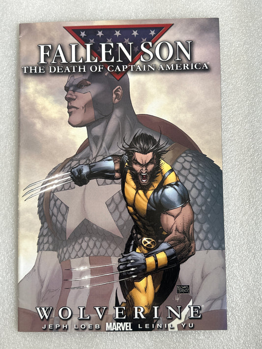 Fallen Son The Death of Captain America #1 Wolverine Turner Variant Marvel 2007