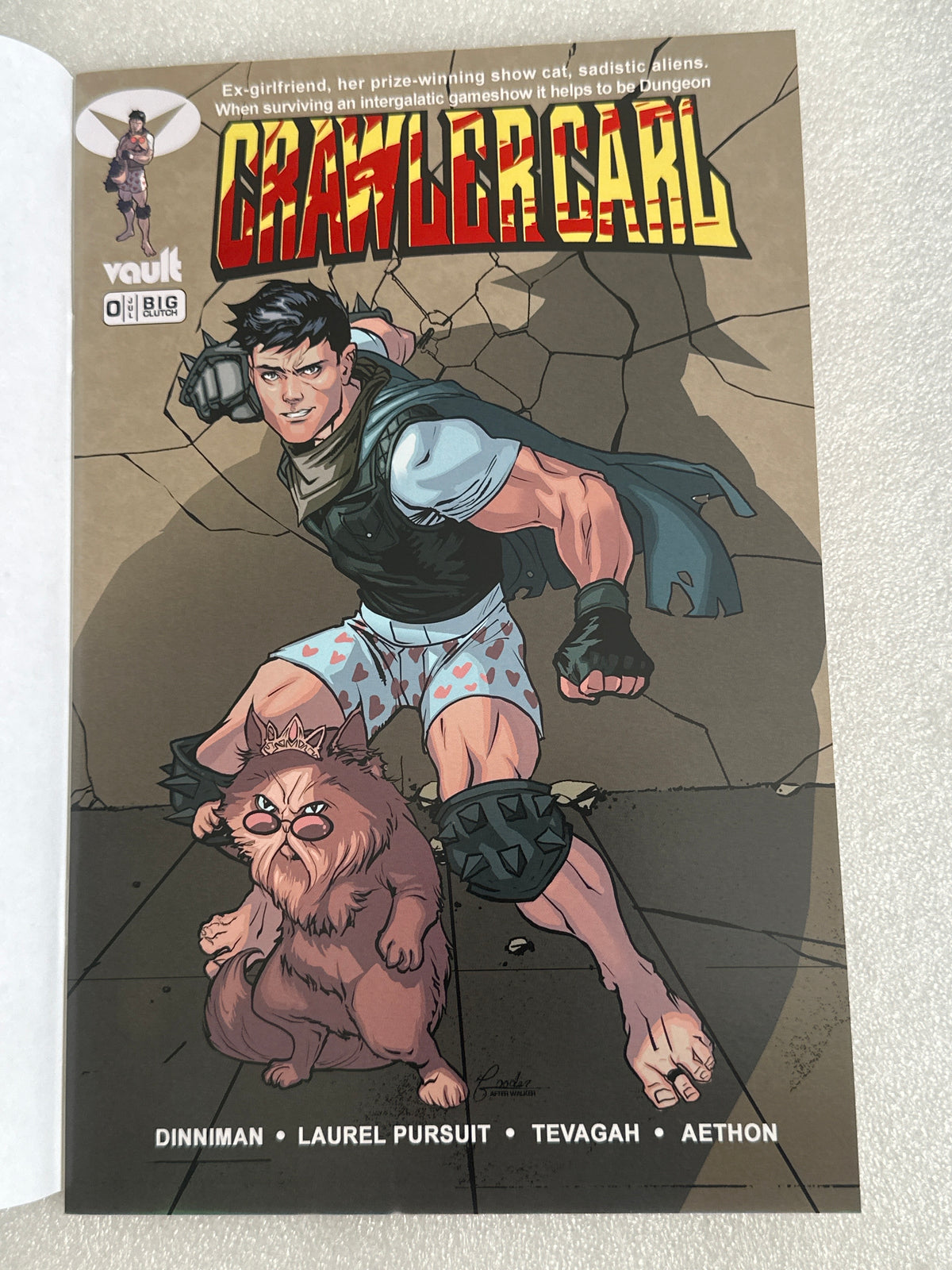 DUNGEON CRAWLER CARL #0 Gooden Invincible SDCC Spot Foil Variant Vault 2026