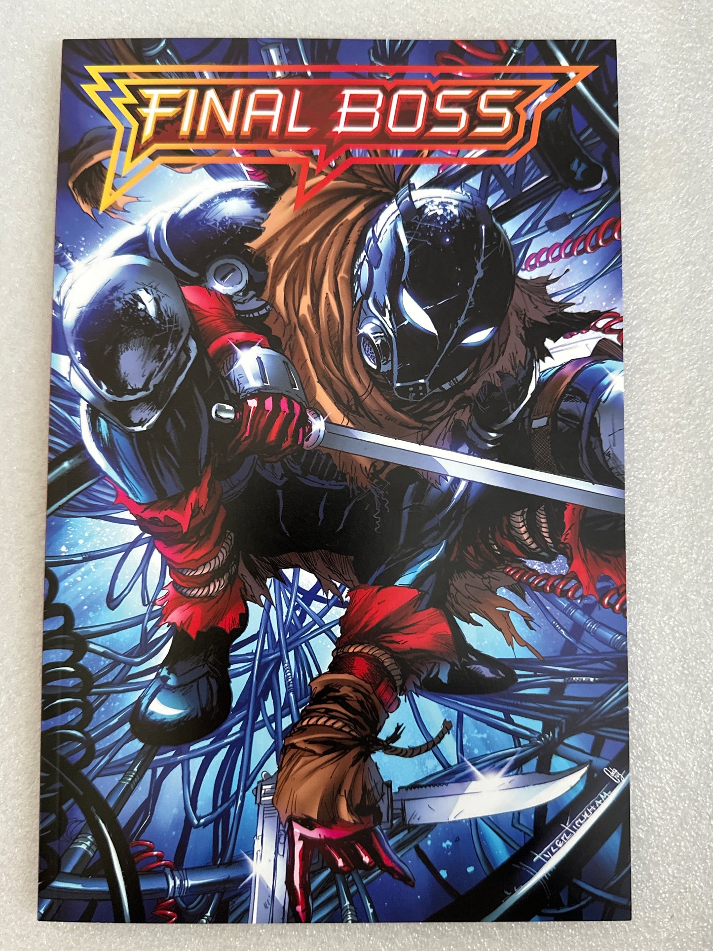 Final Boss 1 Kickstarter SM1 Homage Cover SMZ Comics 2021