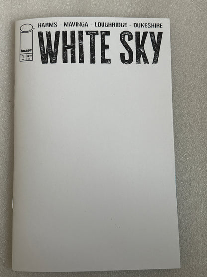 White Sky #1 cover D Blank Image 2026