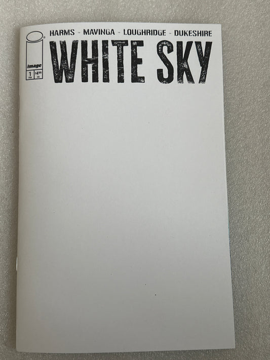 White Sky #1 cover D Blank Image 2026
