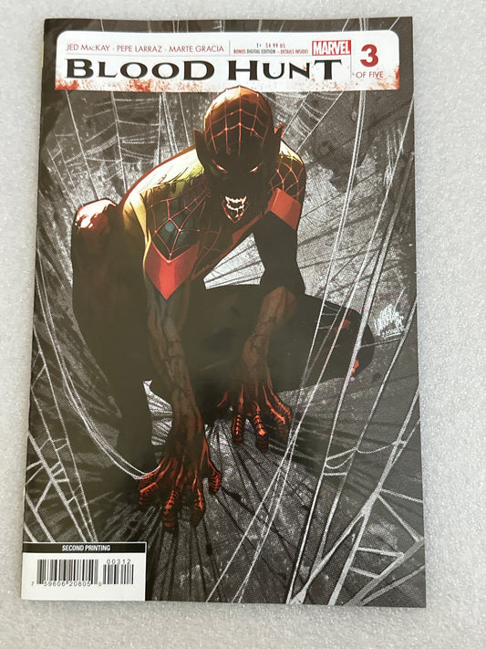 Blood Hunt #3 2nd Printing Marvel 2024