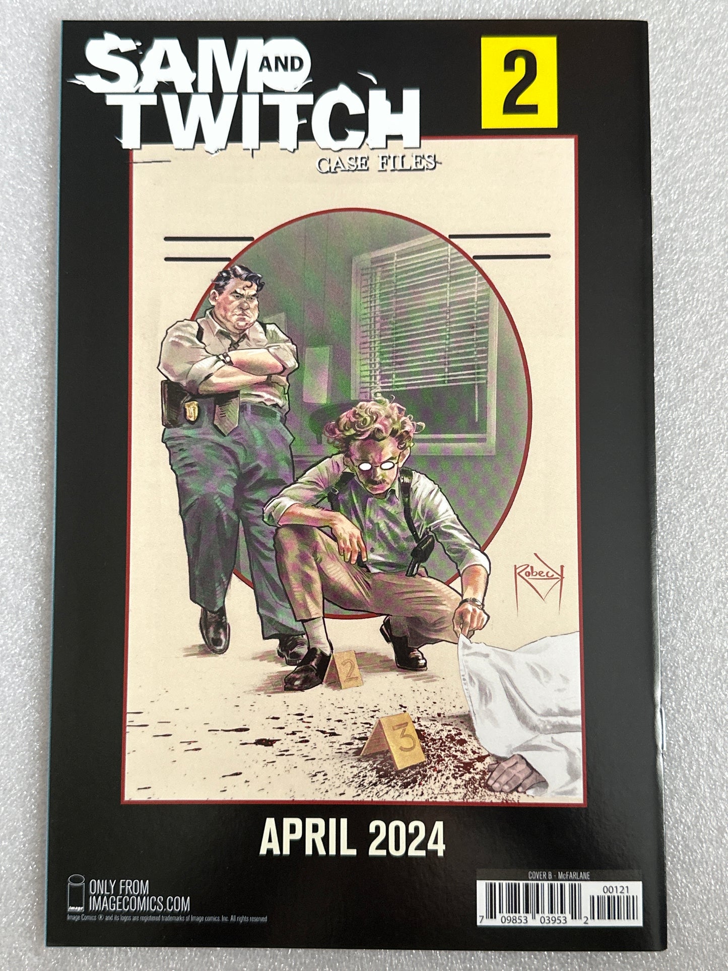 Sam and Twitch Case Files #1 McFarlane Variant Image 2024