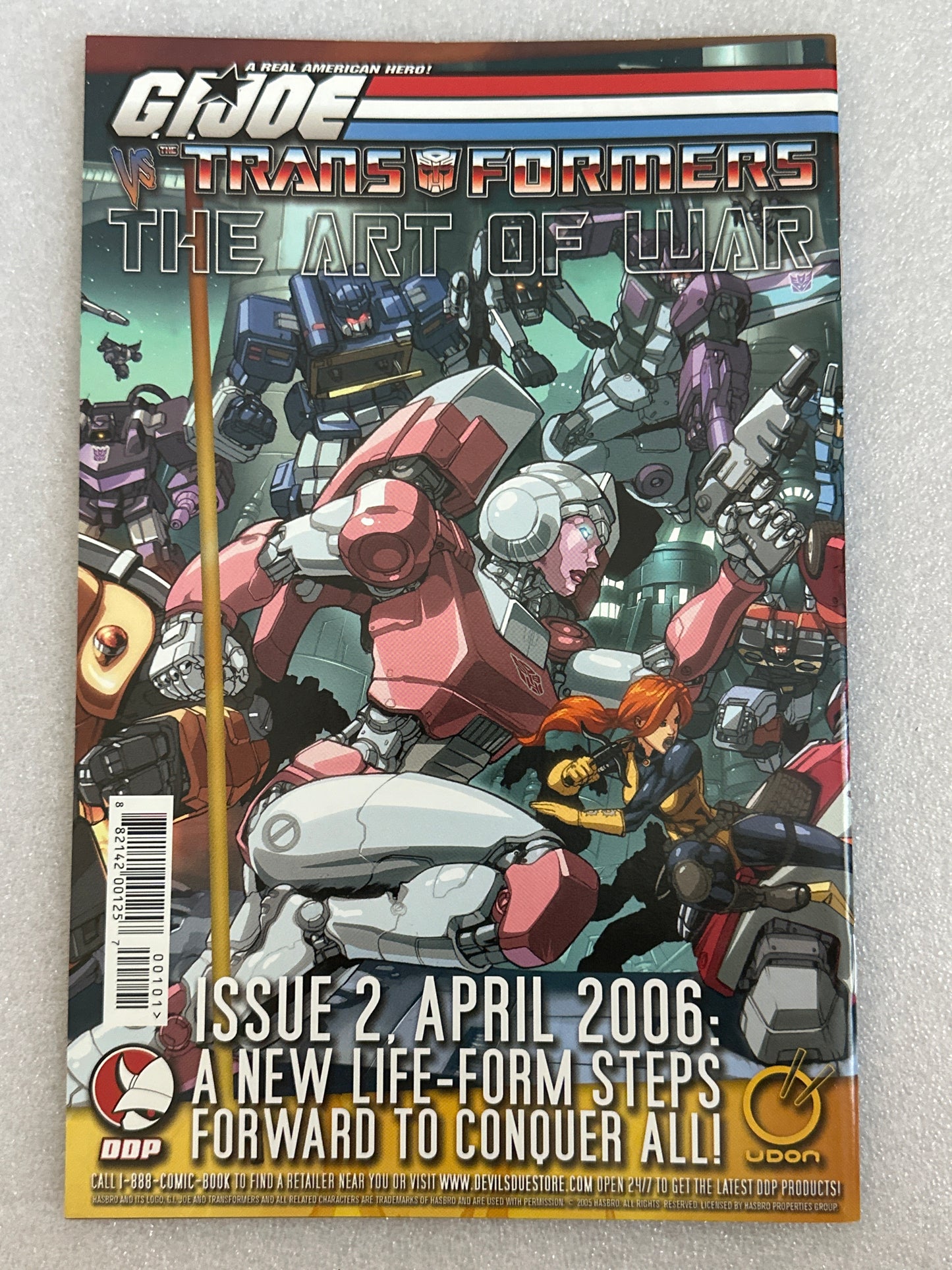 G.I. Joe vs Transformers The Art of War #1 Cover A DDP 2006